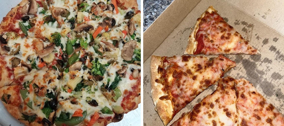 Pizza J Menu
