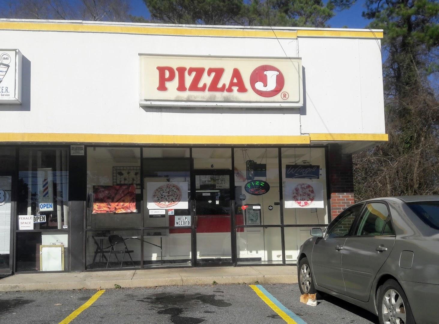 Pizza J Menu